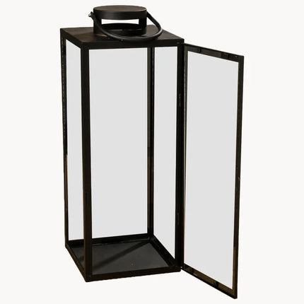Suporte para velas em vidro Arana, conjunto de 3