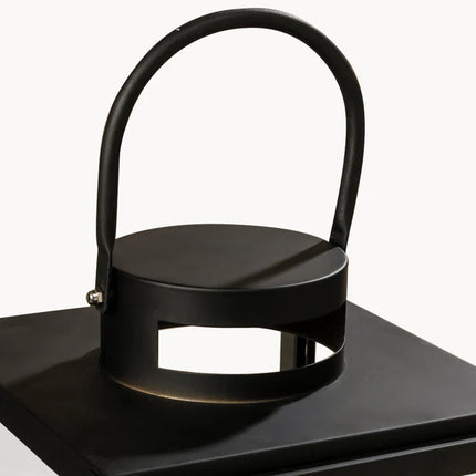 Suporte para velas em vidro Arana, conjunto de 3