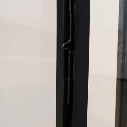 Suporte para velas em vidro Arana, conjunto de 3