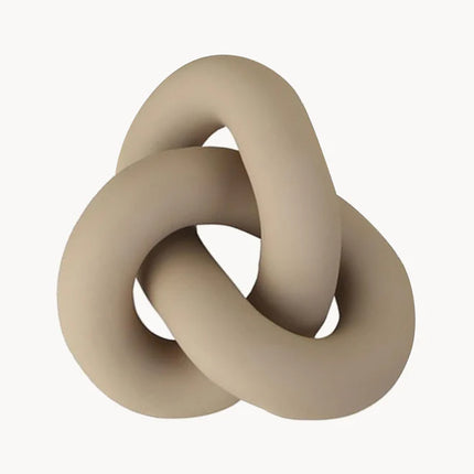 Objeto decorativo artesanal Knot