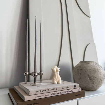 Vela de design artesanal Ella