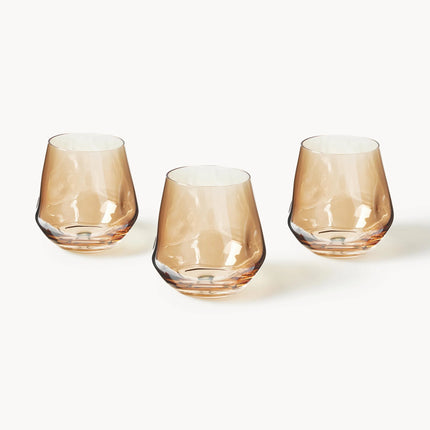 Castiçal artesanal Luster, conjunto de 3