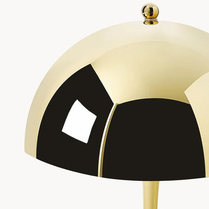 Candeeiro de mesa LED portátil e regulável Panthella 160, Design Verner Panton