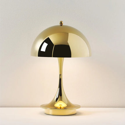 Candeeiro de mesa LED portátil e regulável Panthella 160, Design Verner Panton