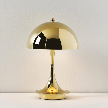 Candeeiro de mesa LED portátil e regulável Panthella 160, Design Verner Panton