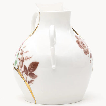Jarra de Fine Bone China Kintsugi, Alt 19 cm