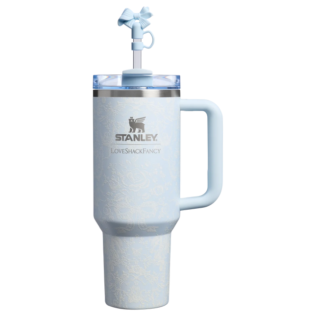 Copo térmico Stanley 1913 x LoveShackFancy Quencher® H2.0 FlowState™ | 1,18L