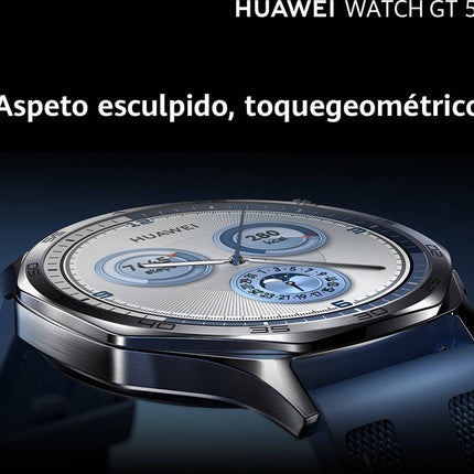 Smartwatch HUAWEI Watch GT5 (1,43'' - Bluetooth - Autonomia até 14 dias - 46 mm - Preto)