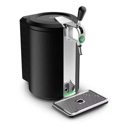 Máquina de Cerveja Krups Beertender Compact VB450E10 para Barril 5 Litros,Temperatura Perfeita e com Luz Indicadora - Preto