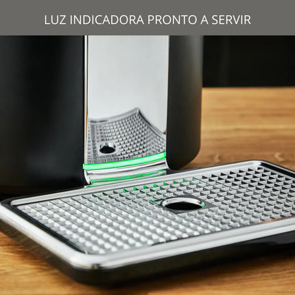 Máquina de Cerveja Krups Beertender Compact VB450E10 para Barril 5 Litros,Temperatura Perfeita e com Luz Indicadora - Preto