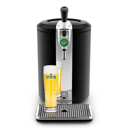 Máquina de Cerveja Krups Beertender Compact VB450E10 para Barril 5 Litros,Temperatura Perfeita e com Luz Indicadora - Preto