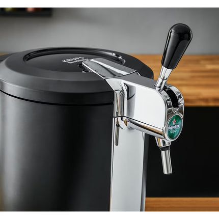 Máquina de Cerveja Krups Beertender Compact VB450E10 para Barril 5 Litros,Temperatura Perfeita e com Luz Indicadora - Preto