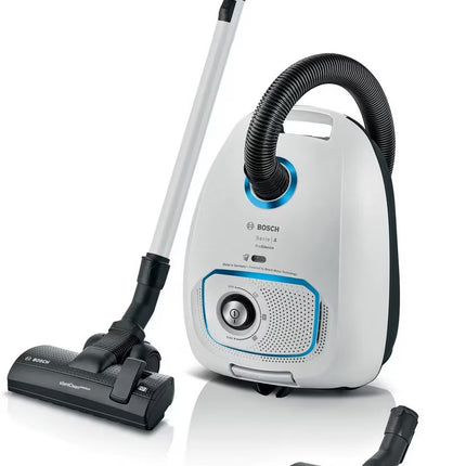Aspirador com Saco Bosch Serie 4 ProSilence BGL41SIL1H - Branco
