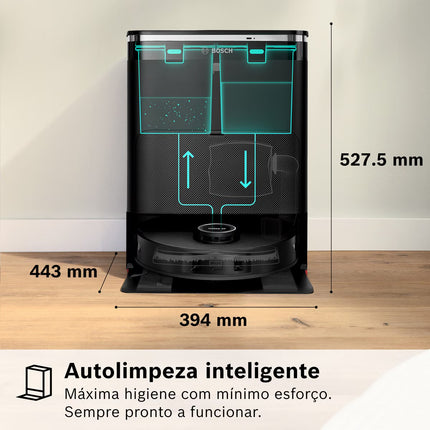Robot Aspirador Bosch BCRDW3BX Spotless Max Cam