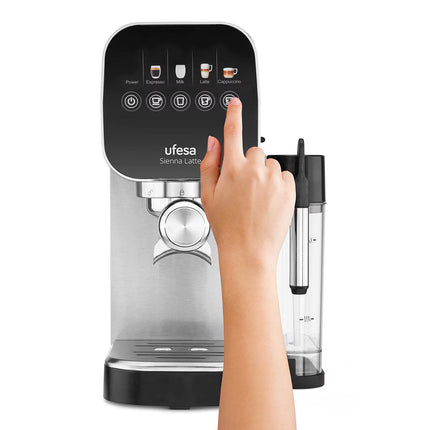Máquina de Café Espresso Ufesa Thermoblock Sienna Latte