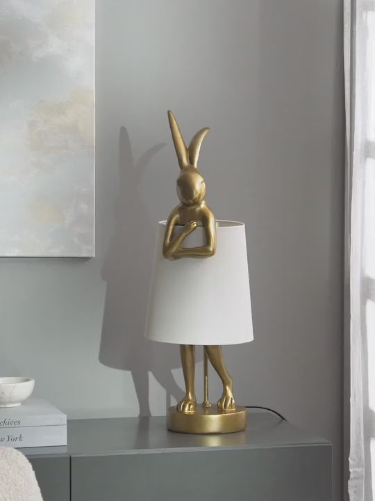 Candeeiro de mesa de design grande Rabbit
