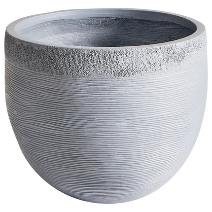 Vaso ZAKROS 38 cm Cinzento