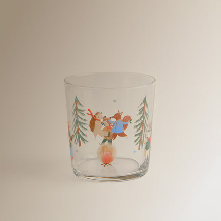 Copo de Água Winter Joy Mini Christmas Natal