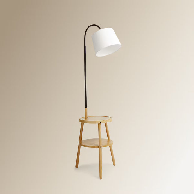 Candeeiro de Pé com Mesa Incorporada Pisano