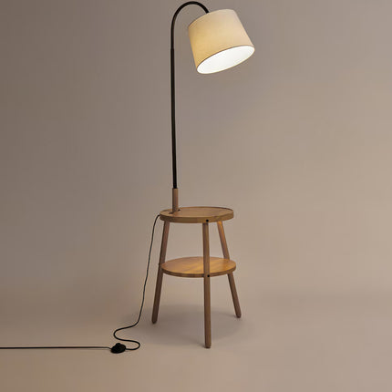 Candeeiro de Pé com Mesa Incorporada Pisano
