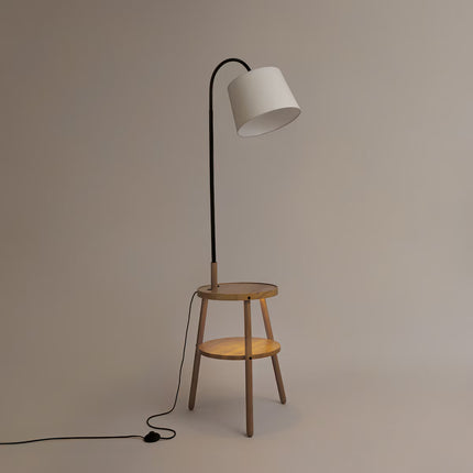Candeeiro de Pé com Mesa Incorporada Pisano